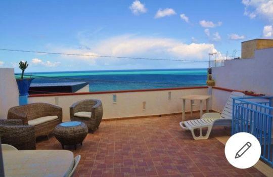 Villa Casa L'Eco Del Mare Alcamo Marina Exterior foto